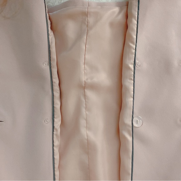 Double Breasted Blazer in Nude Colour - Picture 5 of 5